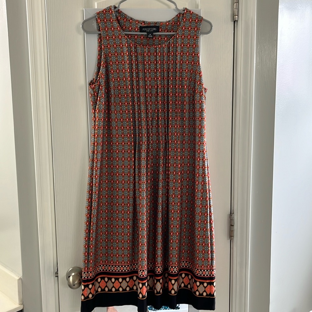 Perceptions New York. Size medium. Sleeveless dress.
